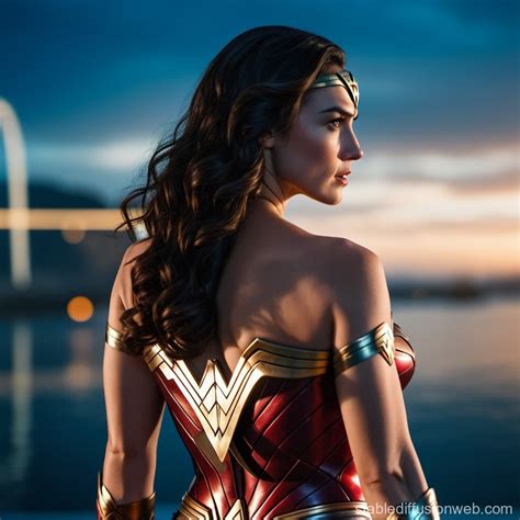 Wonder Woman's Power Pose | Stable Diffusion Online