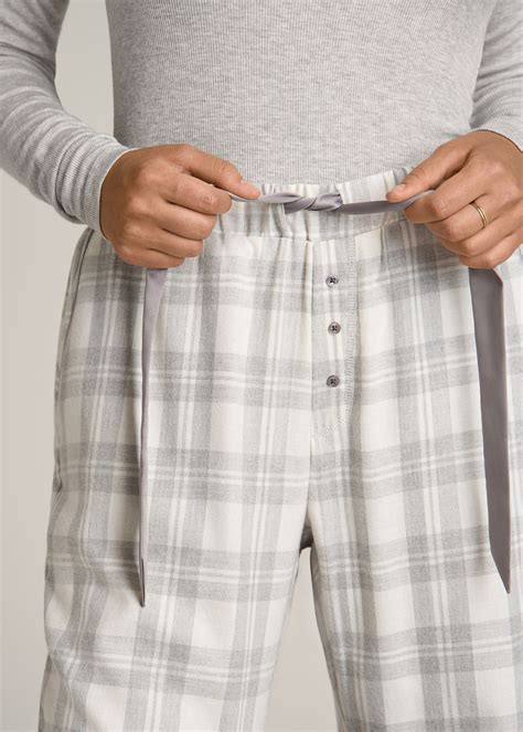 Open-Bottom Flannel Women’s Tall Pajama Pants | American Tall