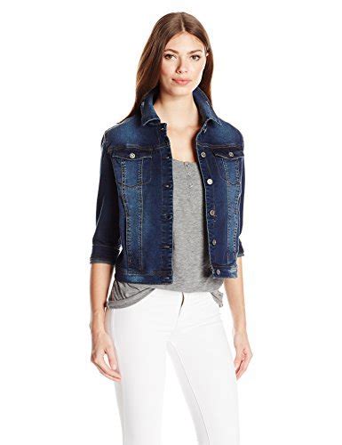 Buy kensie Jeans Women's Classic Denim Jacket, Holloway, Medium at ...