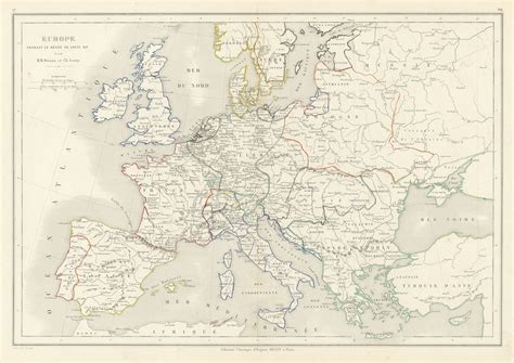Map Of Europe During Louis Xiv