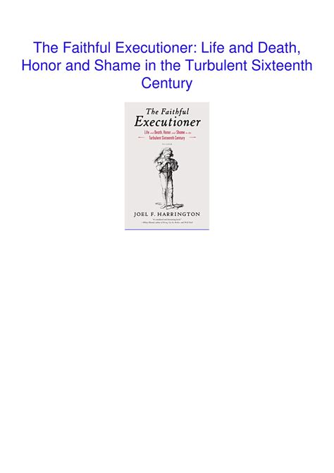 PPT - Read ebook [PDF] The Faithful Executioner: Life and Death, Honor ...