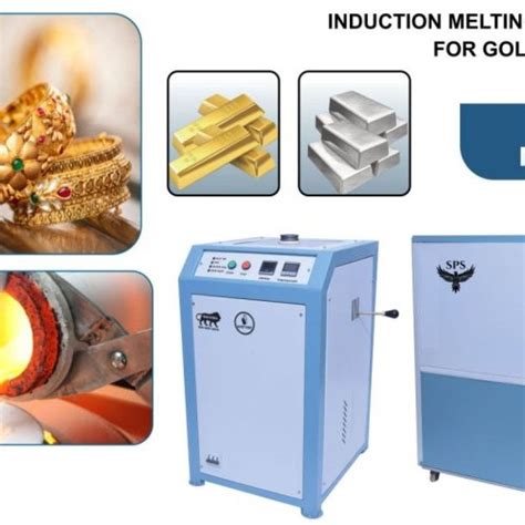 SPS Gold Refinery Systems - SPS Dual Mold Induction Bar Casting Machine ...