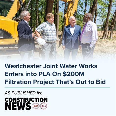 Congratulations to Westchester Joint Water Works on reaching a major ...