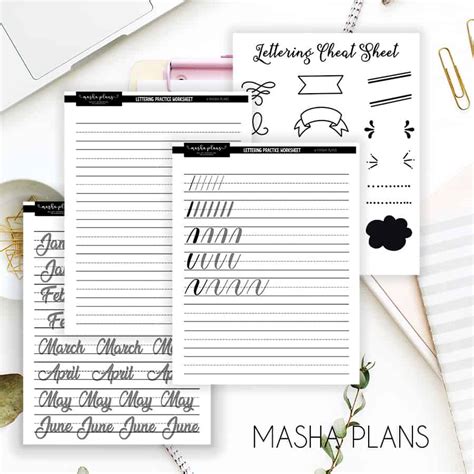 Image result for Calligraphy Sheets Printable