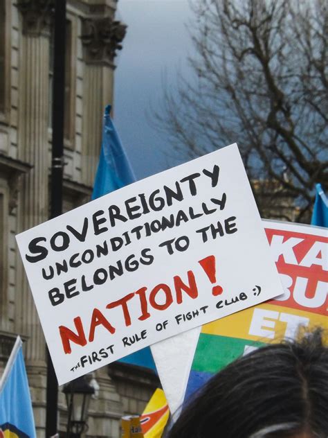 Sovereignty unconditionally belongs to the nation. photo - Free Girl ...