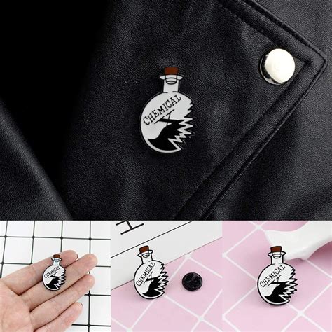 Buy litymitzromq Cute Enamel Lapel Pin, Creative Unisex Laboratory ...