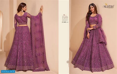 Alizeh Bridal Heritage Colour Splash Wholesale Designer Lehengas ...