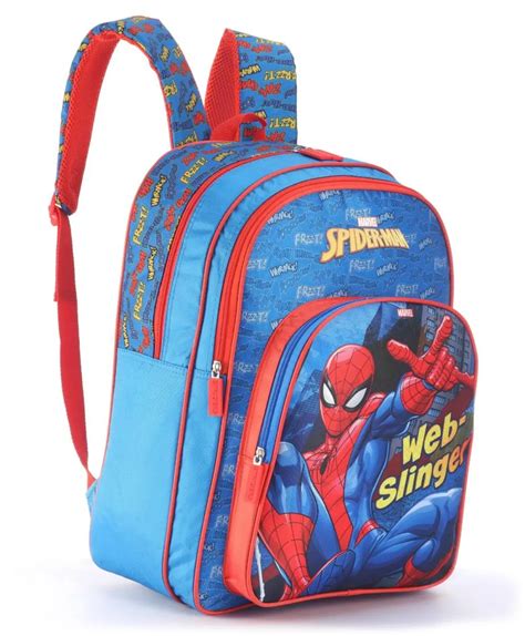 Striders 18 inches Spiderman School Bag Inspire Learning with Spider ...