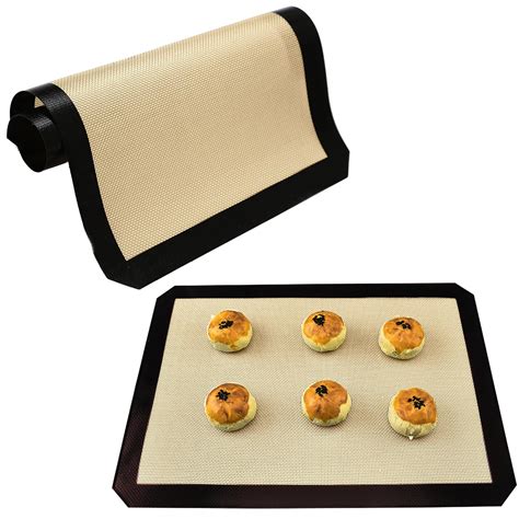 Kraptick Silicone Rolling Mat, Silicone Baking Sheet, Silicone Macaron ...
