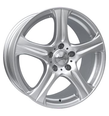 tyre - 7x16 5x114.3 ET38 Advanti Racing Creed SF06 silber silber ...
