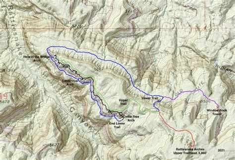 Earthline: The American West: Rattlesnake Canyon, Upper Trailhead ...