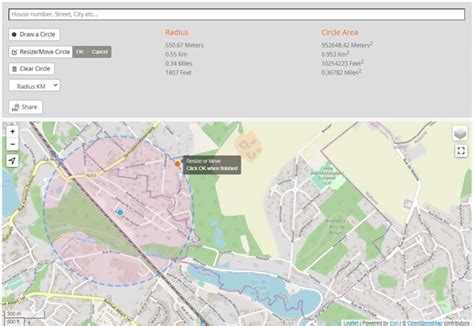 MapQuest Radius Map 的图像结果
