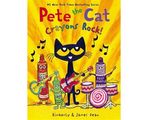 Harper Collins Pete the Cat Crayons Rock Board Book by James Dean India ...