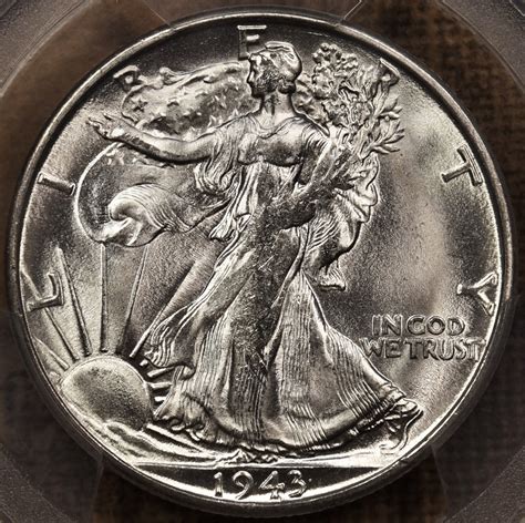 1943-S Walking Liberty Half Dollar, PCGS MS64 - David Kahn Rare Coins