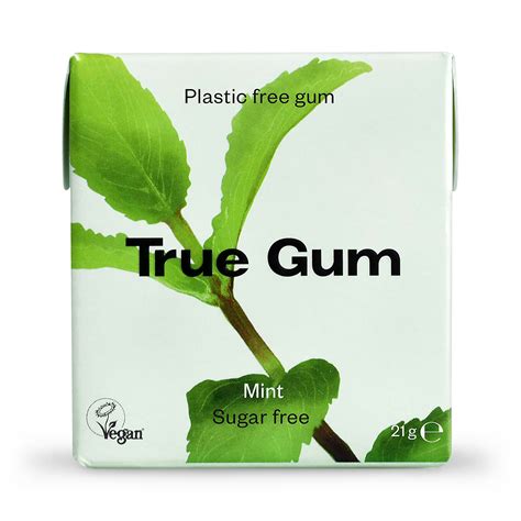 True Gum Mint Chewing Gum 21g | Holland & Barrett