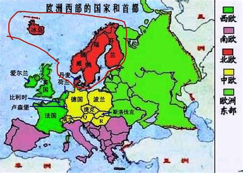 北欧地图 的图像结果