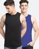 Buy Black & Blue Vests for Men by FRISKERS Online | Ajio.com