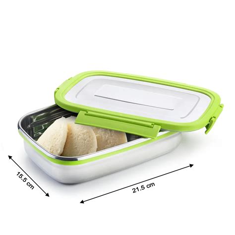 Ganesh Junior Stainless Steel Lunch Pack | Leak-Proof Food Container ...