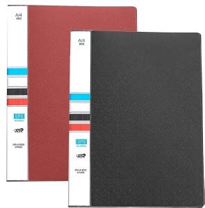 Flipkart.com | TULMAN 20 Pocket Bound A4 Size Presentation Display Book ...
