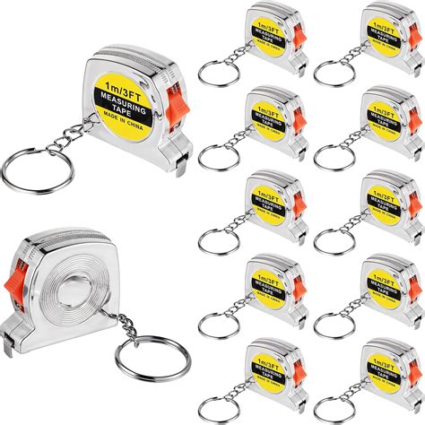 Amazon.com: cobee 12 Pcs Mini Tape Measure Keychain, 1.5 Inch Small ...