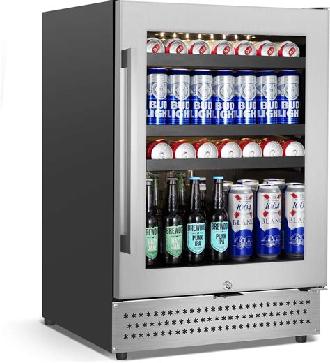 Amazon.com: TAZPI Beverage Refrigerator 24 inch，Under Counter Beverage ...