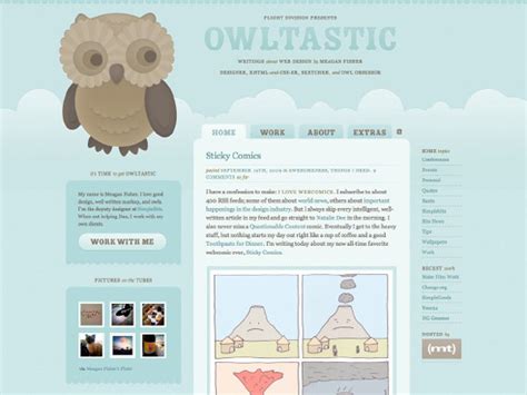 国外插画主题的网站设计实例(6)-设计制作综合-网页制作大宝库