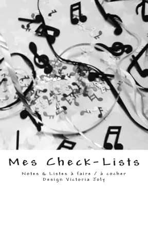Mes Check-lists, Design Blanc: Notes & Listes a faire / a cocher ...