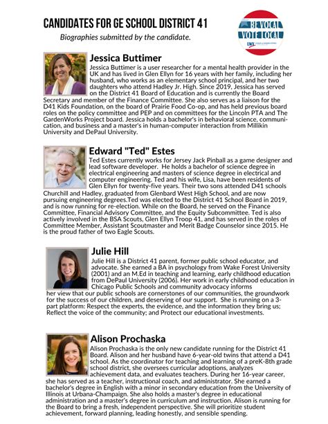 Election Info — League of Women Voters | Glen Ellyn | Illinois