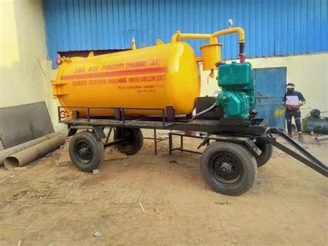 Sewer Suction Machine - 1000 Liter Sewer Suction Machine Manufacturer ...
