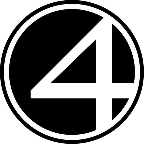 Fantastic Four Symbol die cut vinyl decal (Please put color in order ...