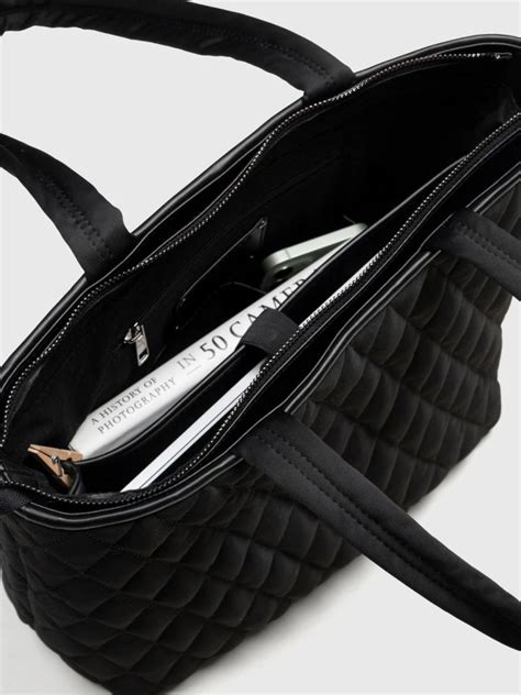 Amber Tote Bag | Stylish & Versatile-Black | The Gusto