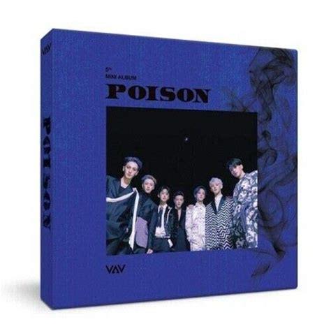 Buy VAV 'Poison' 5th Mini Album CD+Folding Poster/On+88p PhotoBook+1p ...