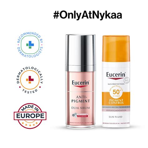 Buy Eucerin Anti-Pigment Dual Serum & Pigment Control Fluid SPF 50 ...