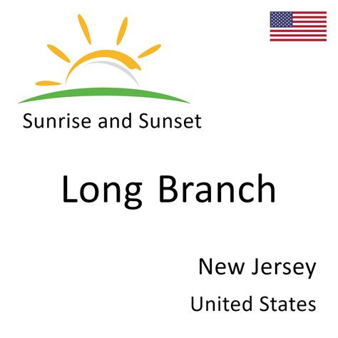 Sunrise and Sunset Times in Long Branch, New Jersey, United States
