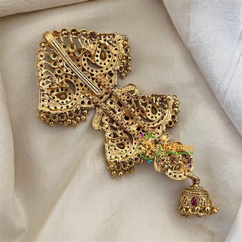 Bridal Jada Bun Billai- Jhumka Jada Billai -G9860 – vrikshamindia