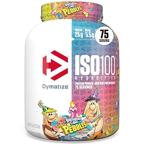 Dymatize Nutrition ISO100 Hydrolyzed Whey Protein Isolate | Fast ...