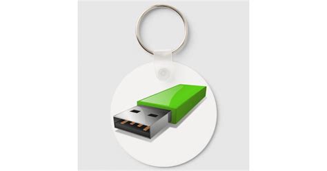 USB Flash Drive Keychain | Zazzle