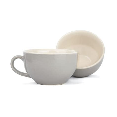 Buy Nikaanch Creations Ceramic Coffee Cup Set of 2, 350ml | Cappuccino ...