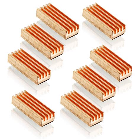 Buy AABCOOLING RAM Heatsink 4 - a set of 8 Copper Heatsinks for RAM and ...