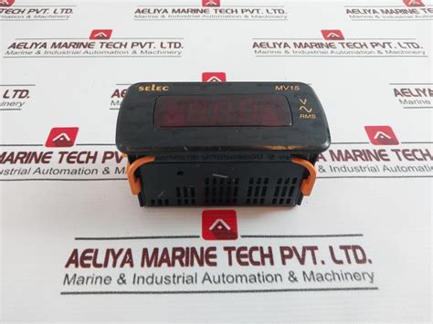 Selec Mv15 Digital Voltmeter 240V Ac – Aeliya Marine Tech
