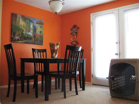 Catchy Orange Dining Room Designs with Awesome Inspiration - home987 ...