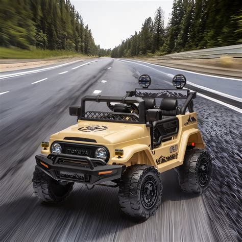 CIPACHO 12V Kids Ride On Truck Car with Parent Remote Control, Licensed ...