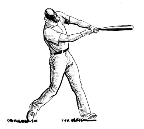 Moving Baseball Drawing 的图像结果