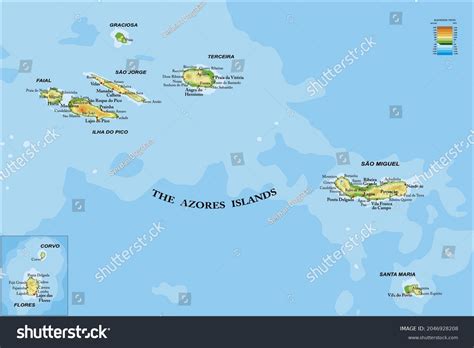 Azores Map 的图像结果
