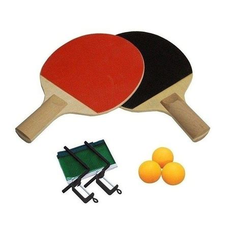 Buy SPORTSHOLIC® Table Tennis Set with 3 Ball Net and Clumps for Kids ...
