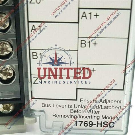 ALLEN-BRADLEY COMPACT I/O HIGH SPEED COUNTER MODULE 1769-HSC SER B ...