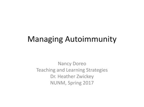 Autoimmunity Lecture 的图像结果