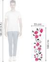 Decal O Decal 100 cm Pink Floral Vine Art Wall Stickers (PVC Vinyl ...