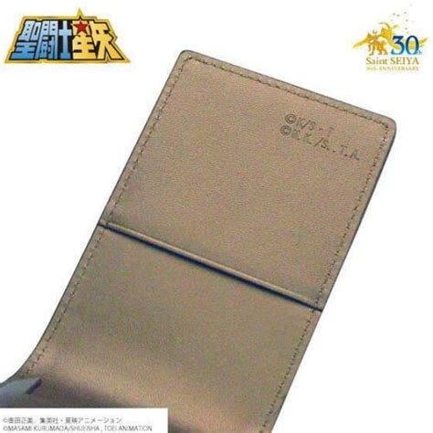 Buy Saint Seiya 30th Anniversary Genuine Leather Business card case ...