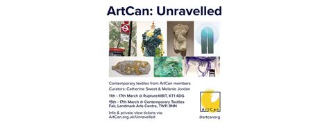 ARTCAN UNRAVELLED - Preview at the Contemporary Textiles Fair 2024 ...